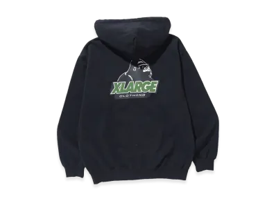 XLARGE Old OG Zip Hooded Sweatshirt "Black"