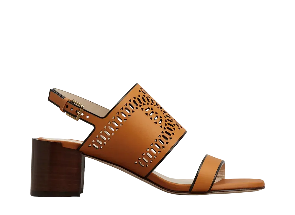 TOD'S Women's Sandals in Leather "Brown" XXW03L0IA30MIDG622
