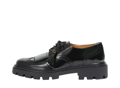 TOD'S Women's Shoes in Leather "Black" XXW08J0HO10EB5B999