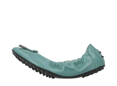 TOD'S Women's Ballet Shoes "Green" XXW0HI0346Z1W0T214
