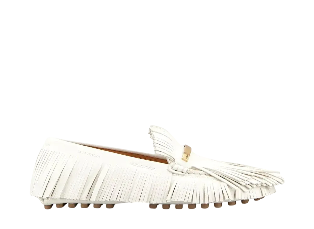 TOD'S Women's Yorky in Leather "White"