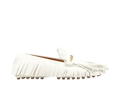 TOD'S Women's Yorky in Leather "White"