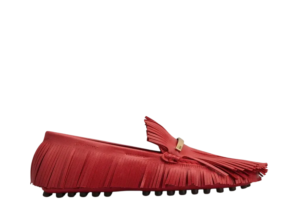 TOD'S Women's Yorky in Leather "Red"