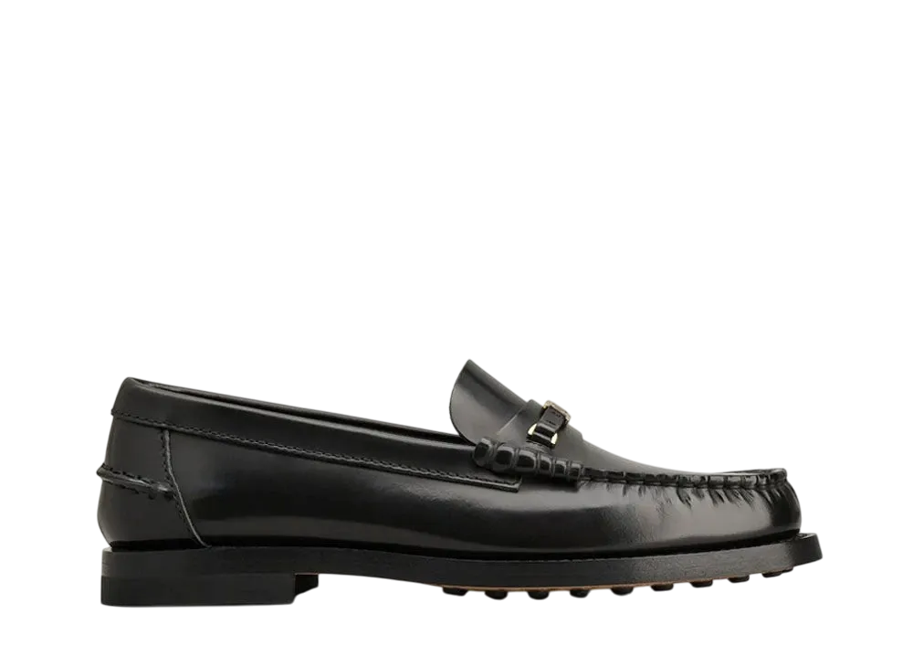 TOD'S Women's Loafers in Leather "Black"