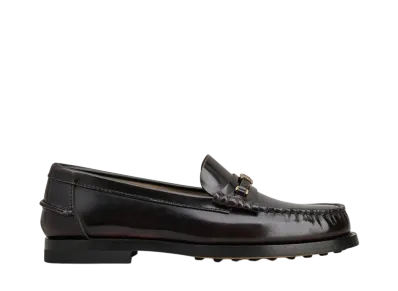 TOD'S Women's Loafers in Leather "Bordeaux"