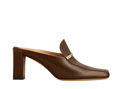 TOD'S Women's Mules in Leather "Brown"