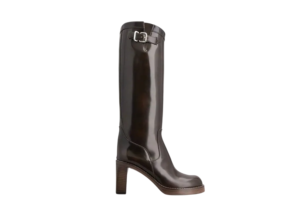 TOD'S Women's Boots in Leather "Brown"