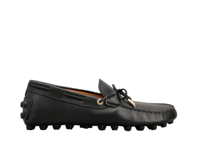 TOD'S Women's Bubble Gommini in Leather "Black" XXW52K05030N6MB999