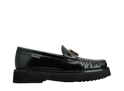 TOD'S Women's T Timeless Loafer in Leather "Black"