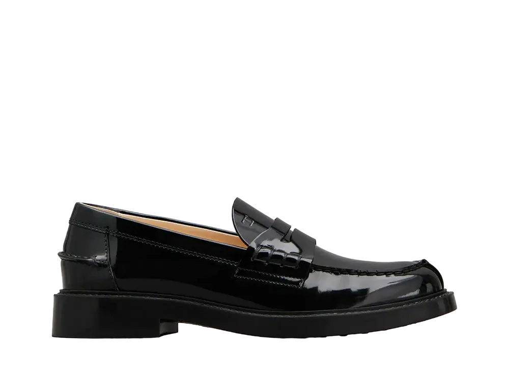 TOD'S Women's Loafers in Leather "Black" XXW59C0DD40MRKB999