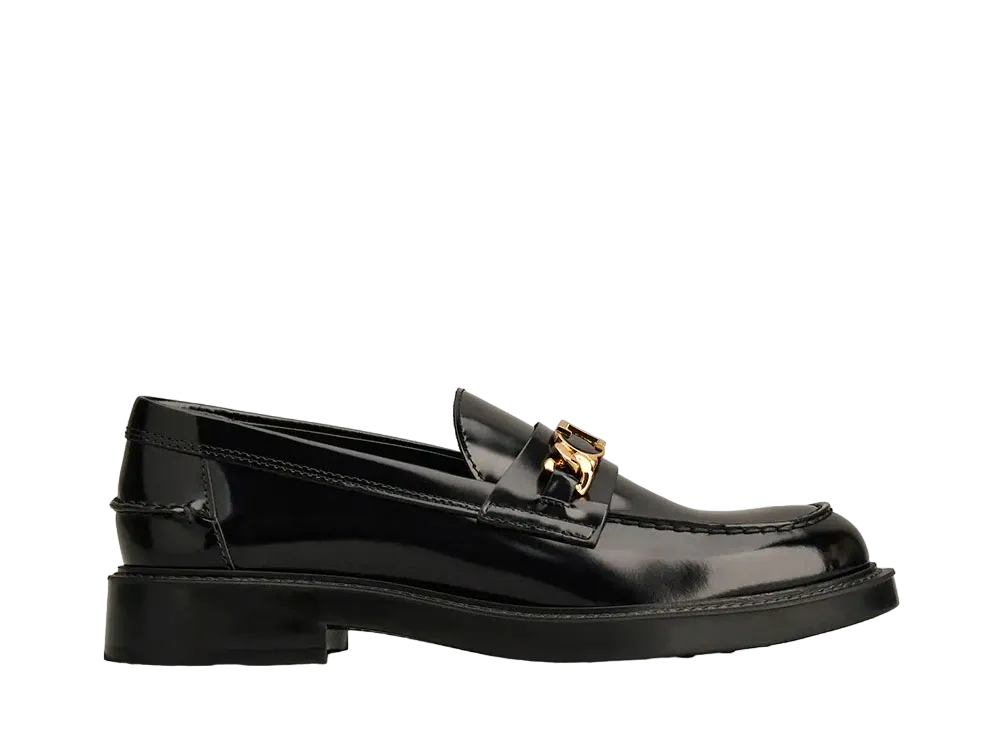 TOD'S Women's Loafers in Leather "Black" XXW59C0EW00SHAB999