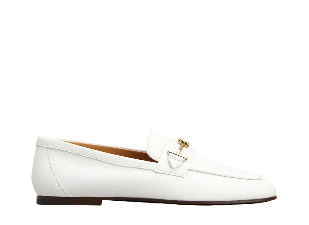 TOD'S Women's Loafers in Leather "White" XXW79A0HM60MBWB013
