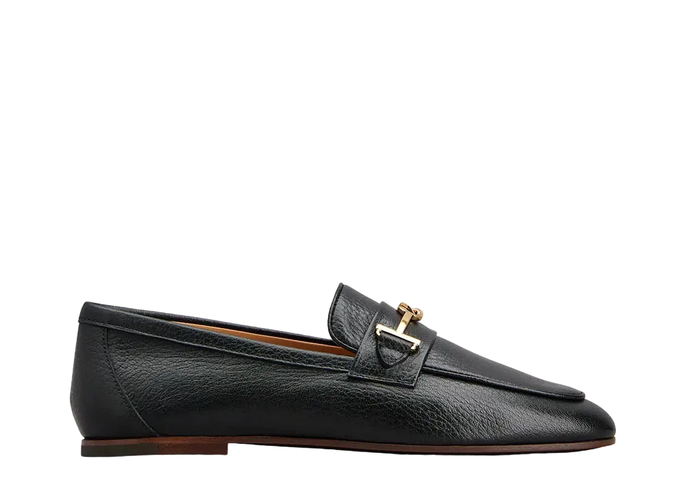 TOD'S Women's Loafers in Leather "Black" XXW79A0HM60MBWB999