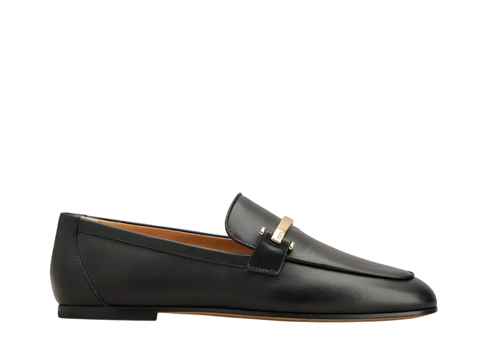 TOD'S Women's Loafers in Leather "Black"
