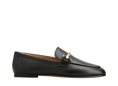 TOD'S Women's Loafers in Leather "Black"