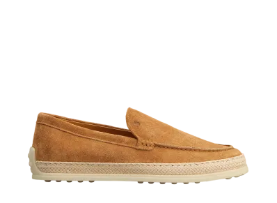 TOD'S Women's Slipper Loafers in Suede "Beige" XXW92K0HU30M8WC811
