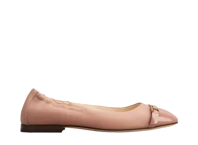 TOD'S Women's Ballerinas in Leather "Pink" XXW94K0HZ30T8AL805