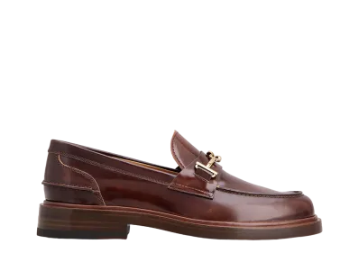 TOD'S Women's Loafers in Leather "Brown" XXW97K0IG10SHAS003
