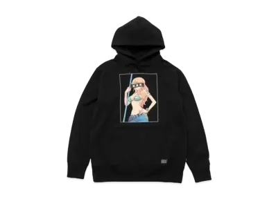 GOD SELECTION XXX x ONE PIECE HOODIE GX-A22-OPHD-01 "Black"