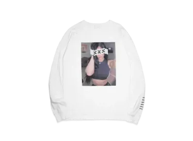 GOD SELECTION XXX LONG SLEEVE T-SHIRT GX-A20-LT-04 "White"