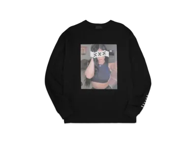 GOD SELECTION XXX LONG SLEEVE T-SHIRT GX-A20-LT-04 "Black"