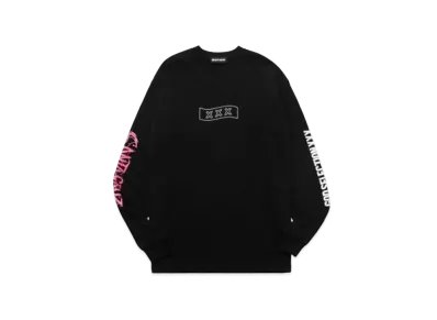 GOD SELECTION XXX LONG SLEEVE T-SHIRT GX-A21-SCLT-01 "Black"