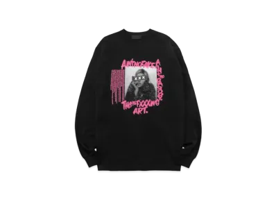 GOD SELECTION XXX LONG SLEEVE T-SHIRT GX-A21-LT-04 "Black"