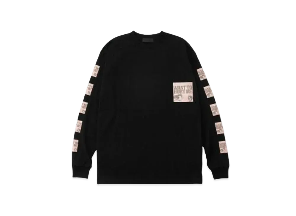 GOD SELECTION XXX LONG SLEEVE T-SHIRT GX-S21-LT-01 "Black"