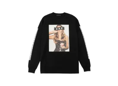 GOD SELECTION XXX LONG SLEEVE T-SHIRT GX-S21-LT-02 "Black"