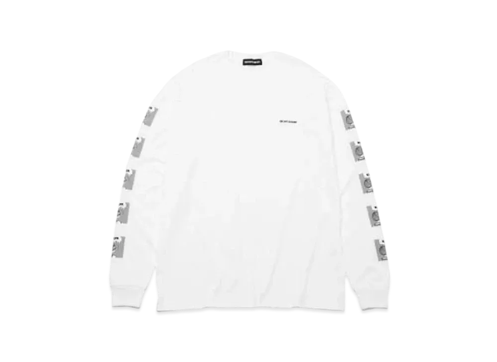 GOD SELECTION XXX x BE MY GUEST L/S T-SHIRT GX-S21-BMGLT-01 "White"