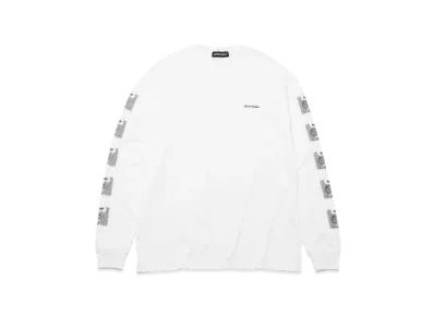 GOD SELECTION XXX x BE MY GUEST L/S T-SHIRT GX-S21-BMGLT-01 "White"