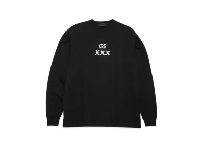 GOD SELECTION XXX LONG SLEEVE T-SHIRT GX-A22-LT-02 "Black"