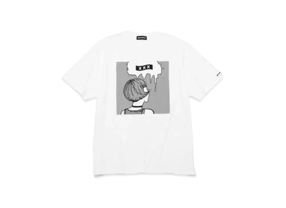 GOD SELECTION XXX x BE MY GUEST T-SHIRT GX-S21-BMGST-03 "White"