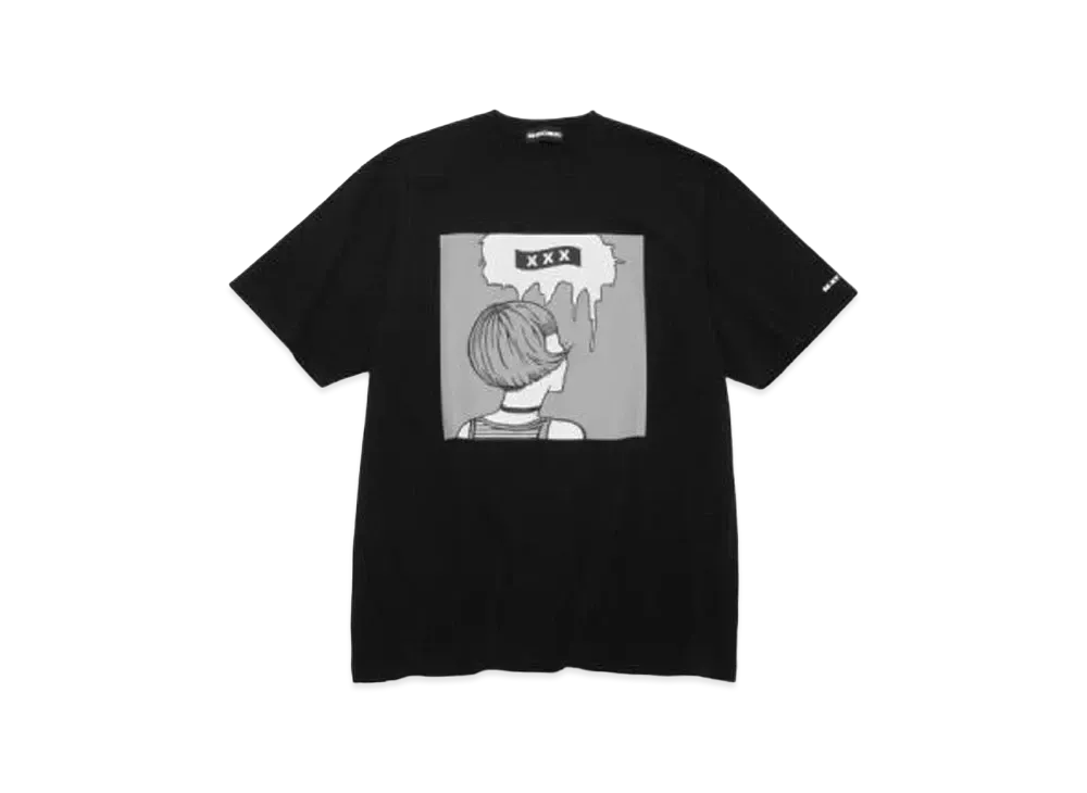 GOD SELECTION XXX x BE MY GUEST T-SHIRT GX-S21-BMGST-03 "Black"