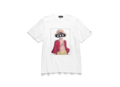 GOD SELECTION XXX x ONE PIECE T-SHIRT GX-S21-OPST-01 "White"
