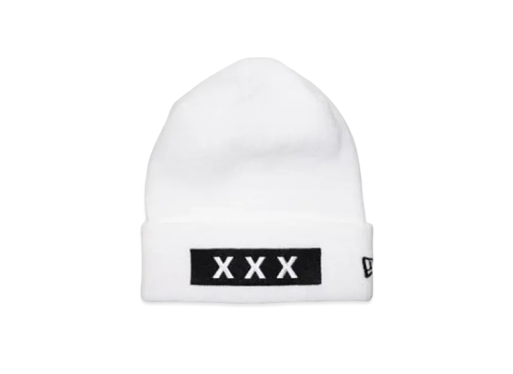 GOD SELECTION XXX KNIT CAP GX-A20-HT-04 "White"