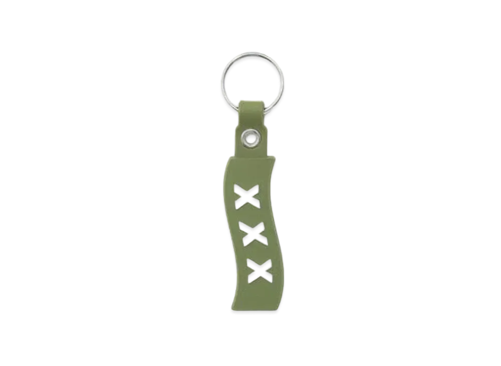 GOD SELECTION XXX KEY CHAIN GX-S21-GD-02 "Olive Drab"