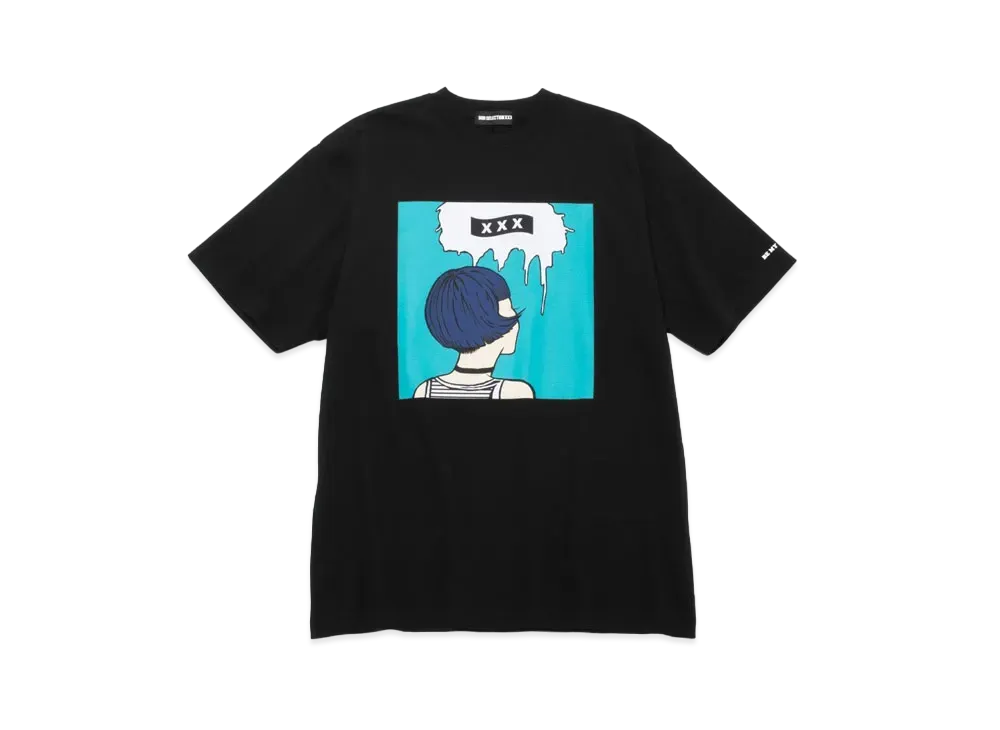 GOD SELECTION XXX x BE MY GUEST T-SHIRT GX-S21-BMGST-02 "Black"