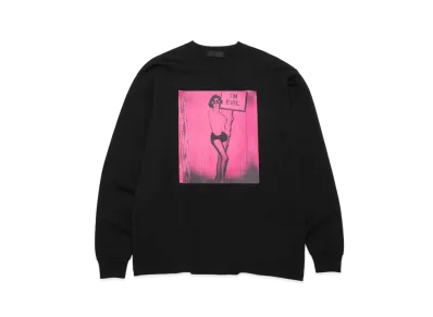 GOD SELECTION XXX LONG SLEEVE T-SHIRT GX-A22-LT-03 "Black"
