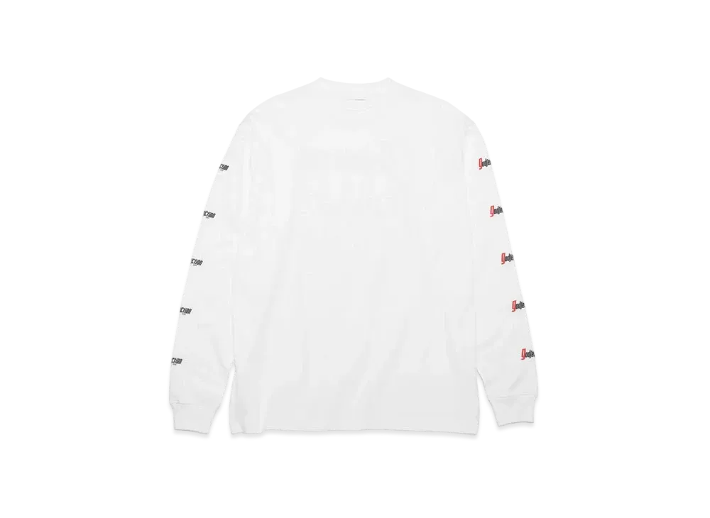 GOD SELECTION XXX LONG SLEEVE T-SHIRT GX-A22-LT-04 "White"