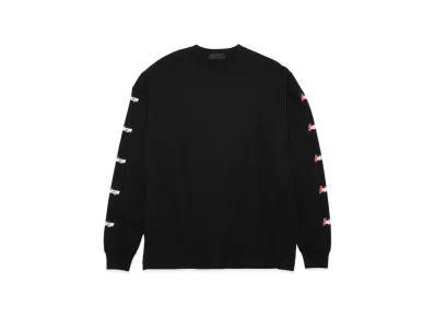 GOD SELECTION XXX LONG SLEEVE T-SHIRT GX-A22-LT-04 "Black"