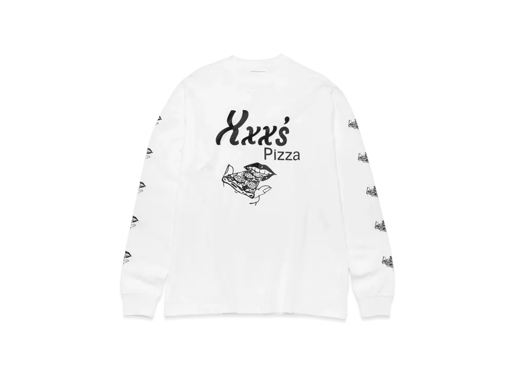 GOD SELECTION XXX LONG SLEEVE T-SHIRT GX-A22-LT-01 "White"