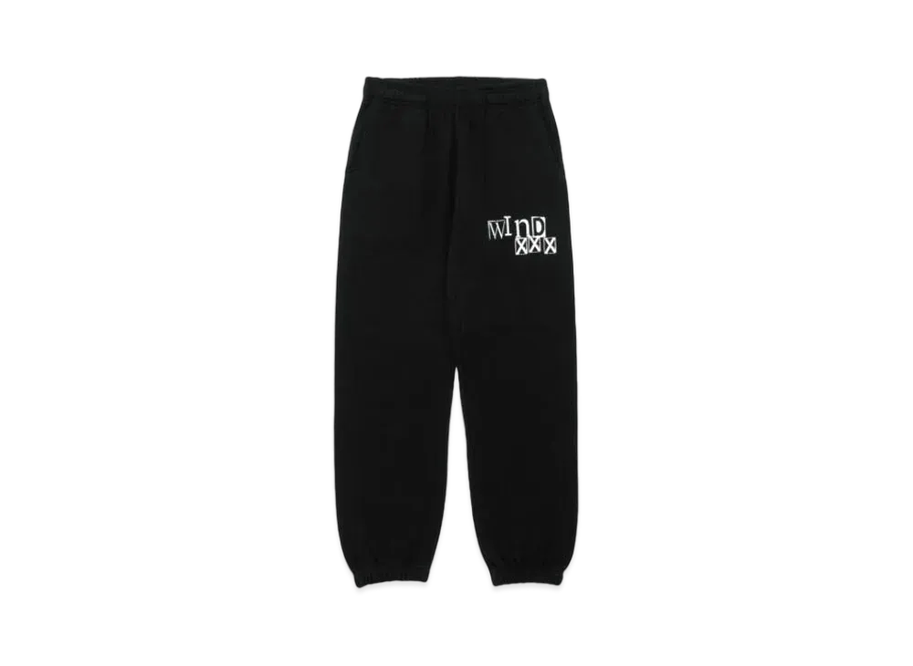 GOD SELECTION XXX x WIND AND SEA Sweat Pants GX-A23-WSPT-02 "Black"