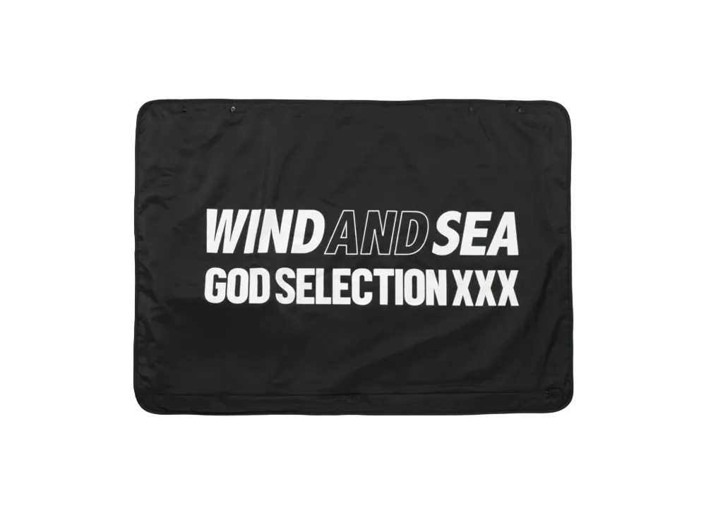 GOD SELECTION XXX x WIND AND SEA Blanket GX-A23-WSGD-02 "Black"