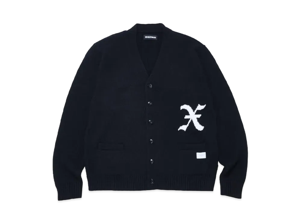 GOD SELECTION XXX Knit Cardigan GX-A24-KN-01 "Black"