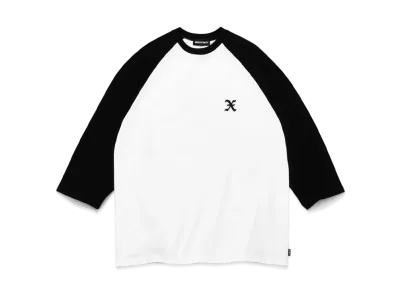 GOD SELECTION XXX Raglan Sleeve T-Shirt GX-A24-RT-01 "White"