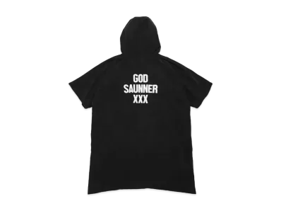 GOD SELECTION XXX x TTNE Hoodie Poncho GX-A24-TNCT-01 "Black"