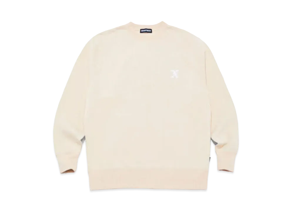 GOD SELECTION XXX Crew Neck Sweat Shirts GX-A24-CN-01 "Beige"