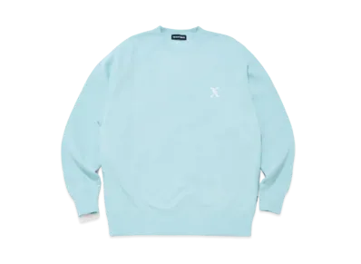 GOD SELECTION XXX Crew Neck Sweat Shirts GX-A24-CN-01 "Saxe Blue"