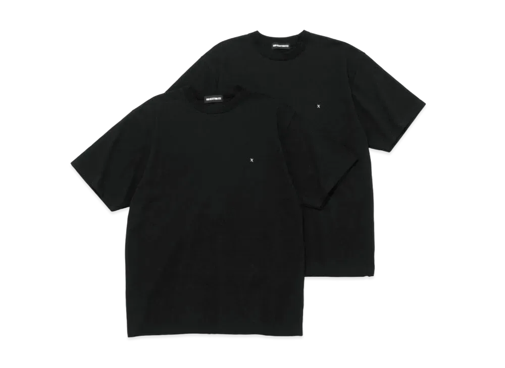 GOD SELECTION XXX T-Shirts GX-A24-TT-01 (2piece 1pack) "Black"